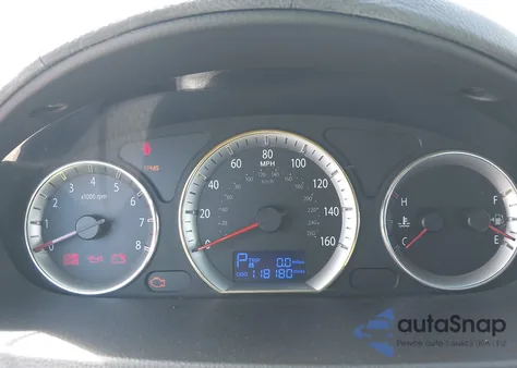 2009 Hyundai Sonata Gls из США, поврежденный, VIN 5NPET46C29H550578